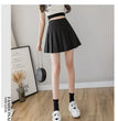 2024 White Women Pleated Skirts Summer High Waist Zipper Girls Dancing JK Mini Skirts Black Fashion Student A Line Faldas