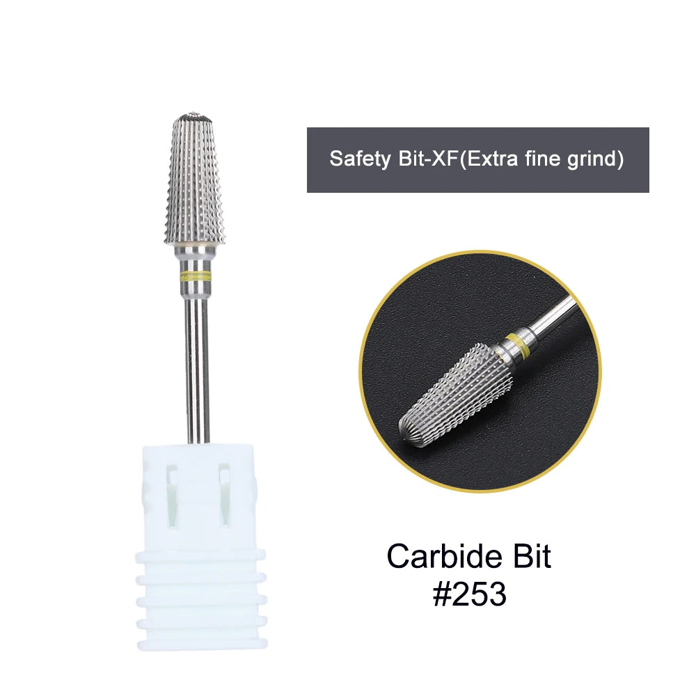 Carbide Milling Cutter Professional Manicure Electric Rotary Manicure Machine Drill Bit Nail Sanding Head For Removing Acrylic