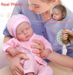 Two Style 20 Inch Lifelike Already Painted Reborn Dolls LouLou 3D Skin Realistic Baby Newborn Dolls Toy Figure Christmas Gift