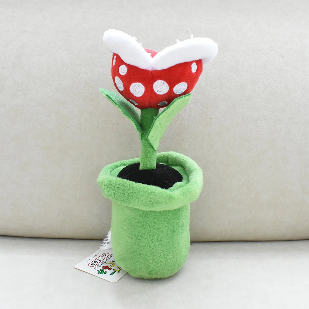 Super Mario Chomper Plush Toy Big Poison Piranha Plant Doll Man-Eater Flowers Cartoon Stuffed Doll Winter Cotton Slippers Gifts