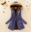 2023 New Autumn Winter Women Cotton Jacket Padded Casual Slim Coat Emboridery Hooded Parkas Wadded Warm Overcoat Fashion Parkas