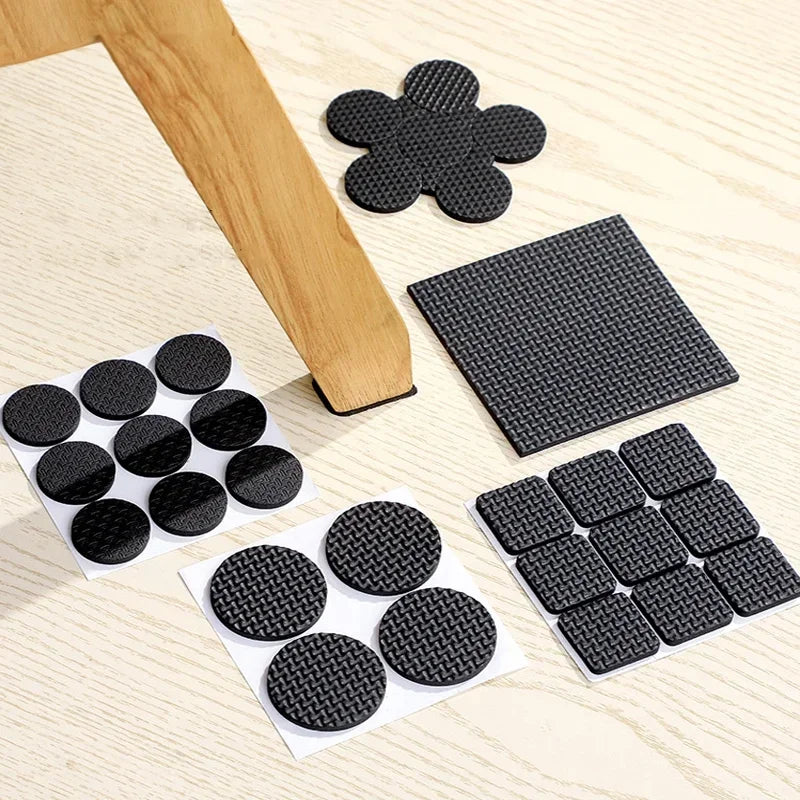 Protective Rubber Pad Rubber Furniture Leg Feet Pad Non-slip Fashion Flexible Table Chair Feet Sticker Foot Cover Household Tool