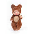 1pcs 13cm Sleep Baby Doll New Fashion Simulation Rebirth Dolls Mini Cute Doll Cartoon Animal Kids Toy for Children Birthday Gift