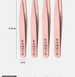 Ouriner Eyebrow Tweezers Set 4 Pcs Stainless Steel Eyebrow Forceps Professional Beauty Tool Set For Facial Hair Inward Growing