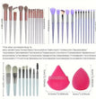 13 Makeup Brushes with Bag Quick-drying Ultra-soft Beauty Tools Portable Makeup Brush Set