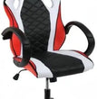 Gaming Chair, Backrest and Seat Height Adjustable Swivel Recliner Racing Office Computer Ergonomic Video Game Chair