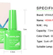 Venalisa Nail Gel Polish 7.5ml HEMA FREE Soak Off UV LED Gel Varnish Full Coverage Super Texture Gorgeous Nail Manicure