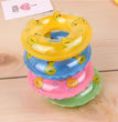 Kids' Mini Swim Ring Bath Toy Swimming Pool Float Circle Ring Toys Toy Baby Funny Doll Floating Rubber Bath Inflatable Games