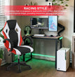 Gaming Chair, Backrest and Seat Height Adjustable Swivel Recliner Racing Office Computer Ergonomic Video Game Chair