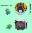 Pokeball Pokemon Figurine Elf Ball Anime Figure Cartoons Pikachu Charizard Pocket Monster Pet Anime Action Model Toy Kids Gifts