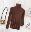 Women Turtleneck Sweater Knitted Soft Pullovers cashmere Jumpers Basic Solid Soft Sweaters Women Autumn Winter Casual Top