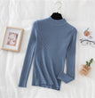 Women Turtleneck Sweater Knitted Soft Pullovers cashmere Jumpers Basic Solid Soft Sweaters Women Autumn Winter Casual Top