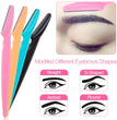 10Pcs Eyebrow Trimmer Blade Women Face Shaver Portable Eye Brow Epilation Hair Removal Cutters Safety Knife Makeup Scraper