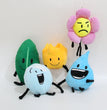 37 Style Battle for Dream Island Plush Toy BFDI Leafy Firey Flower Waterdrop Four X Cake Lollipop Stuffed Doll Kid Birthday Gift