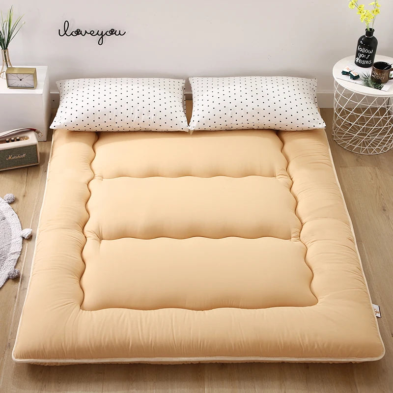 Japanese-style thickened tatami mattress floor mat soft cushion foldable lazy home sleeping pad bedroom floor artifact