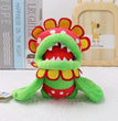 Super Mario Chomper Plush Toy Big Poison Piranha Plant Doll Man-Eater Flowers Cartoon Stuffed Doll Winter Cotton Slippers Gifts