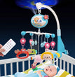 Baby Crib Mobile Rattle Toy For 0-12 Months Infant  Rotating Musical Projector Night Light Bed Bell Educational For Newborn Gift