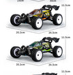 1:16 70KM/H Or 50KM/H 4WD RC Car With LED Remote Control Cars High Speed Drift Monster 4x4 Truck for Kids vs Wltoys 144001 Toys