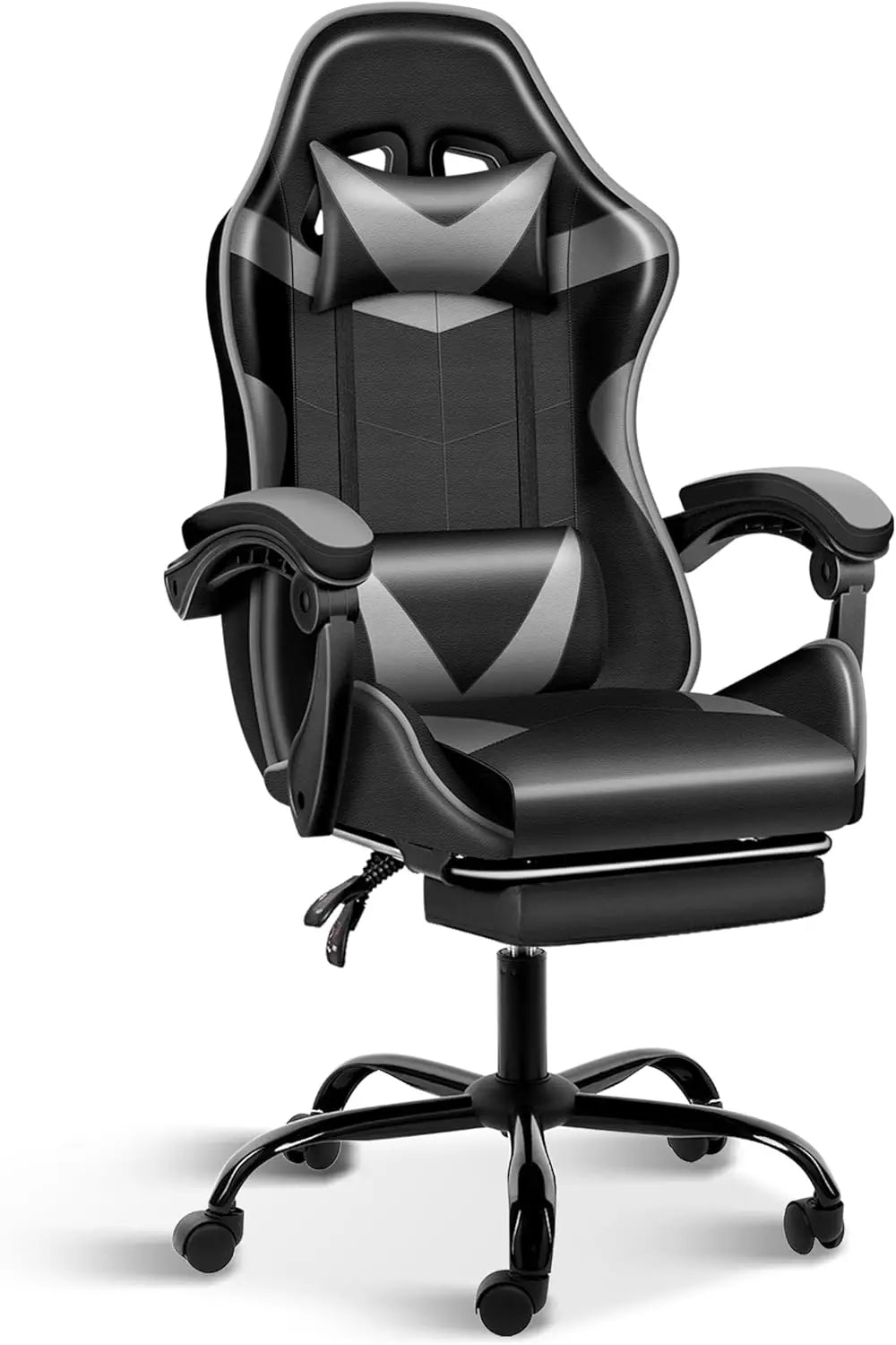 Gaming Chair, Backrest and Seat Height Adjustable Swivel Recliner Racing Office Computer Ergonomic Video Game Chair