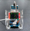 Acrylic Mini Radar Robot With TFT Small/Big Screen to Ultrasonic Radar For Arduino Robot for ESP8266 Programmable Toys Diy Kit