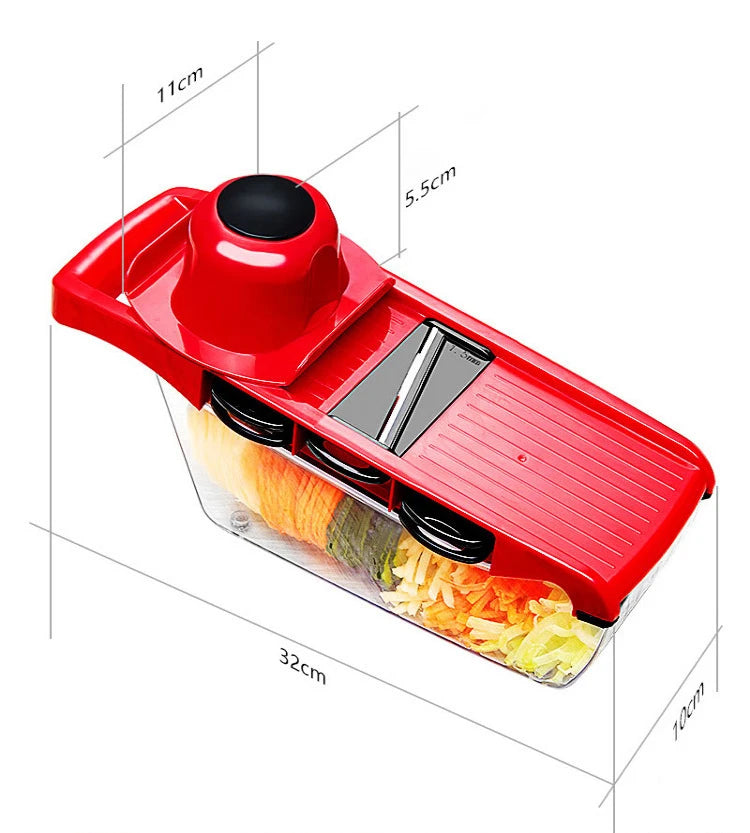 Multipurpose Vegetable Chopper - Kitchen Tool for Cutting and Slicing, Vegetable Slicer