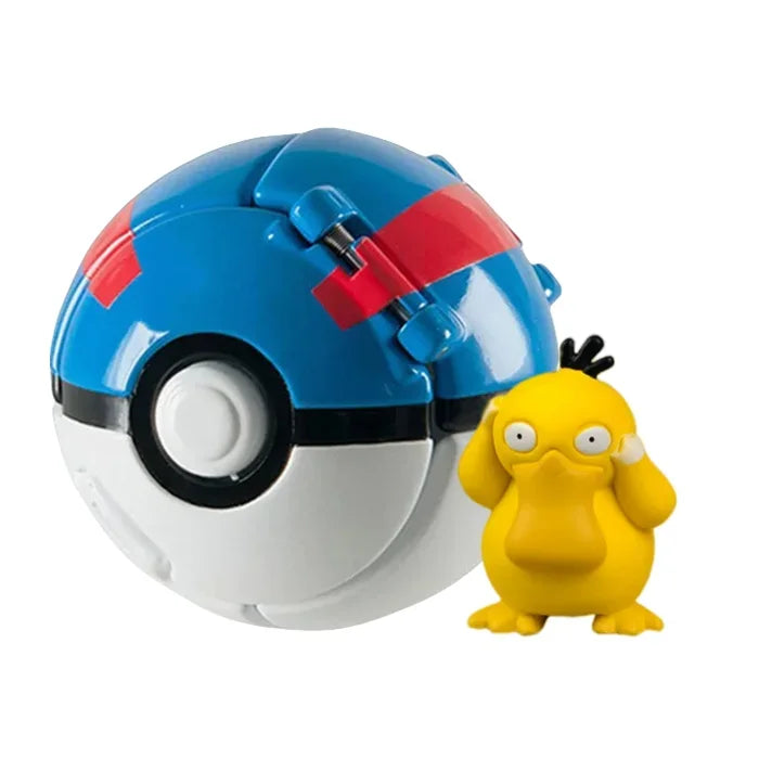 Pokeball Pokemon Figurine Elf Ball Anime Figure Cartoons Pikachu Charizard Pocket Monster Pet Anime Action Model Toy Kids Gifts