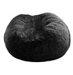 No Stuffed Gray Bean Bag Chair Giant Beanbag Pouf Sofa Bed Puff Futon Room Seat Tatami Relax Lounge Furniture Only Bag Case