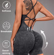 Summer 9 Color Solid Women Jumpsuit Skinny Short Bodycon High Elasticity Nylon Bodysuit Yoga Sports Workout Gym One Piece