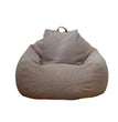 Large Small Lazy Sofas Cover Chairs without Filler Linen Cloth Lounger Seat Bean Bag Pouf Puff Couch Tatami Living Room Beanbags