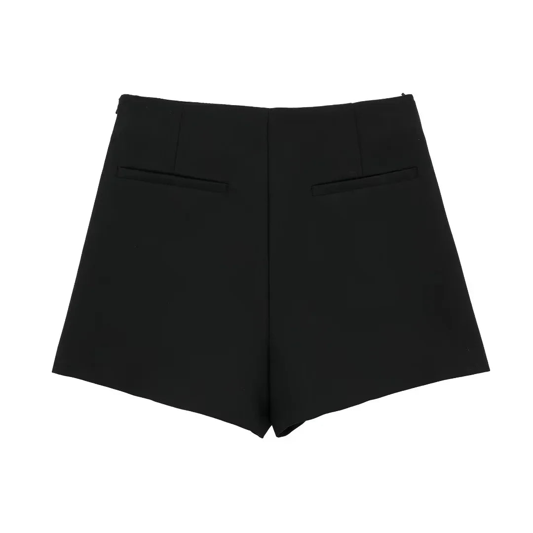 ASDS  Asymmetrical Skirt Pants Women's Shorts Mini  Hight Waist Zipper Woman Fashion Skirt Pants