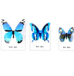 New 12Pcs Fashion 3D Luminous Butterfly Creative Wall Sticker For DIY Wall Stickers Modern Wall Art Home Decorations DIY Gift