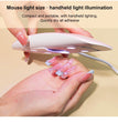 6W Mini Nail Dryer Machine Portable 6 LED UV Manicure Lamp Home Use Nail Lamp For Drying Polish Varnish With USB Cable