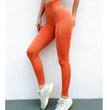 Women Sports Leggings Slim Yoga Pants High Waisted Tummy Control Workout Tights Gym Running Athletic Legging Activewear