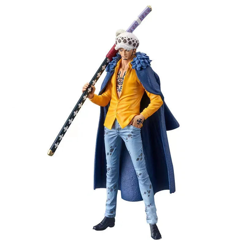 10CM One Piece Luffy Figure Roronoa Zoro Three-Blade Sa-Maximum Manga Anime Statue PVC Action Collection Model Toys For Children