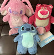 Authentic Disney] Stitch Plush Doll Stuffed Soft Toy Car Pillow Comfort Toy Kids Christmas Birthday Gift