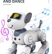 Intelligent Stunt Remote Control Robot Dog Toy, Programmable Robotic Puppy,Smart Interactive,Singing Dancing Following, Kid Gift