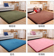 Latest Japanese Style 3CM Thickening Coral Fleece Velvet Mattress Camel Bed Mattress Living Room Tatami Carpet Baby Crawling Mat