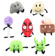 37 Style Battle for Dream Island Plush Toy BFDI Leafy Firey Flower Waterdrop Four X Cake Lollipop Stuffed Doll Kid Birthday Gift