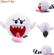 26 Styles Kawaii Mario Ice Fire Flower Boo Cappy Plush Toys Cute Anime Figure Super Star Big Poison Piranha Plant Peluche Dolls