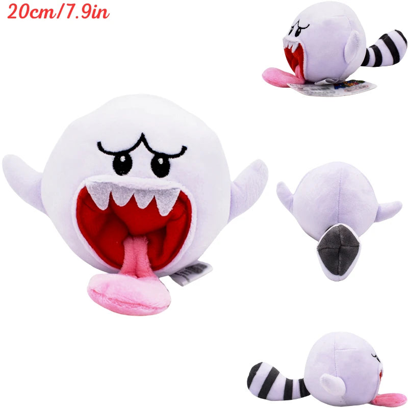 26 Styles Kawaii Mario Ice Fire Flower Boo Cappy Plush Toys Cute Anime Figure Super Star Big Poison Piranha Plant Peluche Dolls