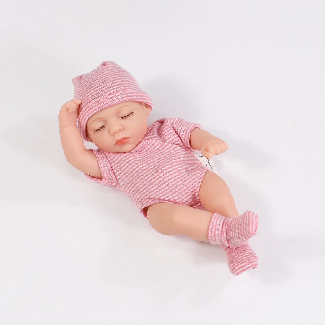 New Silicone Reborn Dolls 20cm Baby Reborn Toys Waterproof Vinyl Bebe Doll Cute Mini Reborn Baby Doll For Girls Birthday Gift