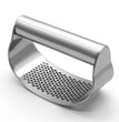 Stainless Steel Garlic Press Manual  Mincer Chopping  Tools Curve Fruit Vegetable Cooking Kitchen Gadgets