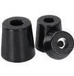 8Pcs Black Rubber Feet Chair Floor Protector Non-slip Furniture Feet Table Leg Cover Cabinet Bottom Pads Funiture Legs