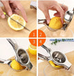 Stainless Steel Lemon Fruits Squeezer Manual Orange Juicer Press Machine Hand Citrus Squeezer Portable Practical Kitchen Tools