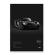 Famous Cars M5 918 GT3 Canvas Wall Art Print Poster G63 STO SLS Decorative Mural Modern Home Decor Birthday Gift Unframed