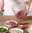 Multi Meat Mincer Garlic Chopper Onion Cutter Rotate Kitchen Cooking Accessories For Garlic Press Crusher Vegetable Chopper