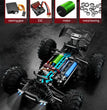 1:16 70KM/H Or 50KM/H 4WD RC Car With LED Remote Control Cars High Speed Drift Monster 4x4 Truck for Kids vs Wltoys 144001 Toys