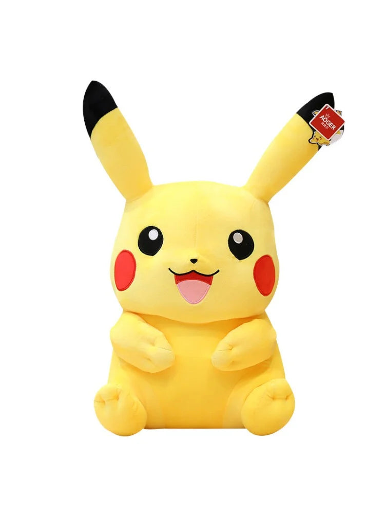 Pokemon Kawaii Pikachu Cute Stuffed Toys Cartoon Plush Dolls Anime Throw Pillow Birthday Christmas Gift For Kids Friends Boys