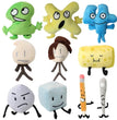 37 Style Battle for Dream Island Plush Toy BFDI Leafy Firey Flower Waterdrop Four X Cake Lollipop Stuffed Doll Kid Birthday Gift