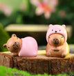 12pcs New Capybara Blind Box Simulation Mini Capibara Action Figures Doll Children Birthday Christmas Gift